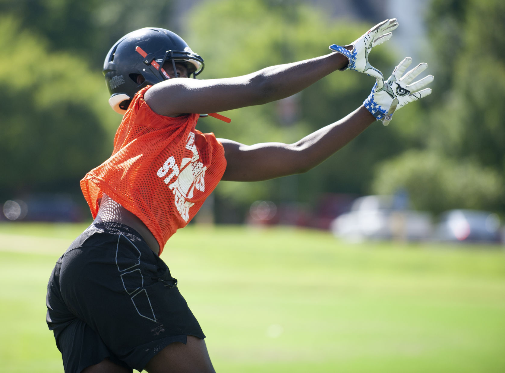 Webster Groves football practice